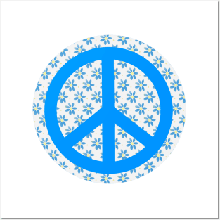 FLOWER Children Peace Sign Posters and Art